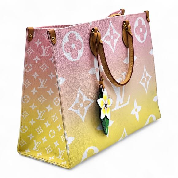 Louis Vuitton OnTheGo Tote By The Pool Monogram Giant GM Pink - Picture 4 of 10